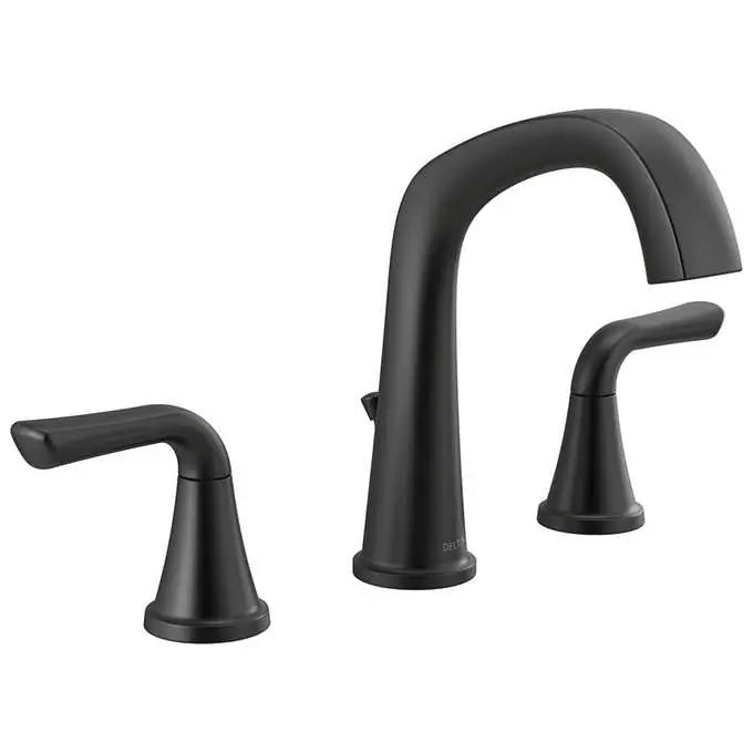 NEW - Delta Larkin Two Handle Widespread Bathroom Faucet - Retail $149