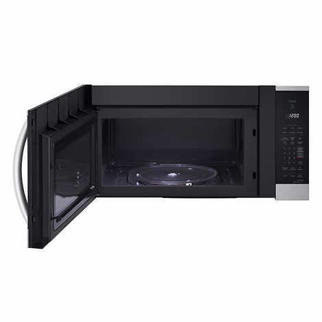 LG 1.8 cu. ft. Smart Wi-Fi Enabled OTR Microwave Oven with EasyClean - MVEM1825F - Retail $399