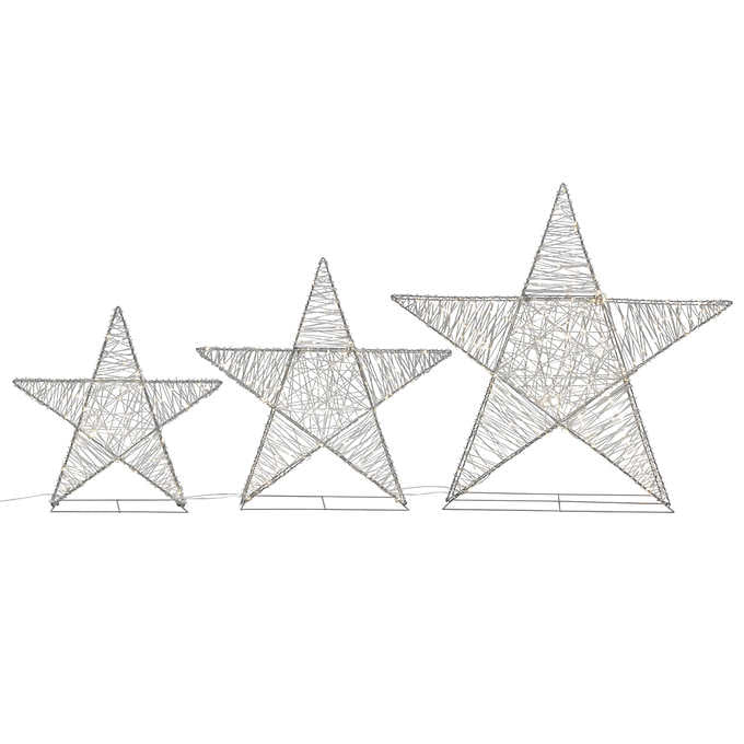 Costco - LED Stars 3-piece Set - Retail $49.97