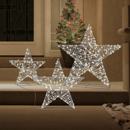 Costco - LED Stars 3-piece Set - Retail $49.97