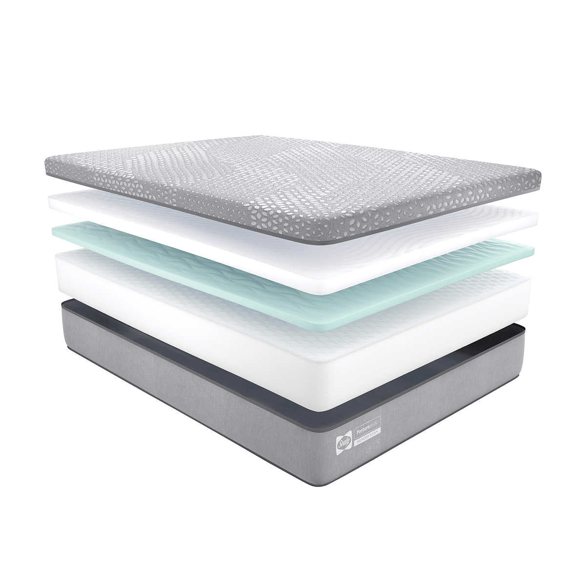 NEW - Costco - Sealy Posturepedic KING 12" Memory Foam Mattress - Retail $799