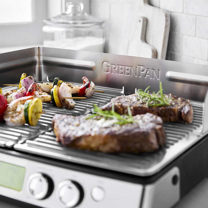 Like NEW - GreenPan XL Smoke-Less Grill & Griddle - Retail $299