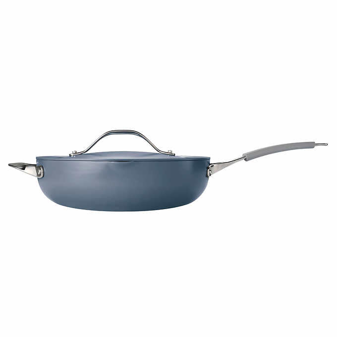 NEW - Tramontina Blue 5-Quarter All in One Pan Set - Retail $54