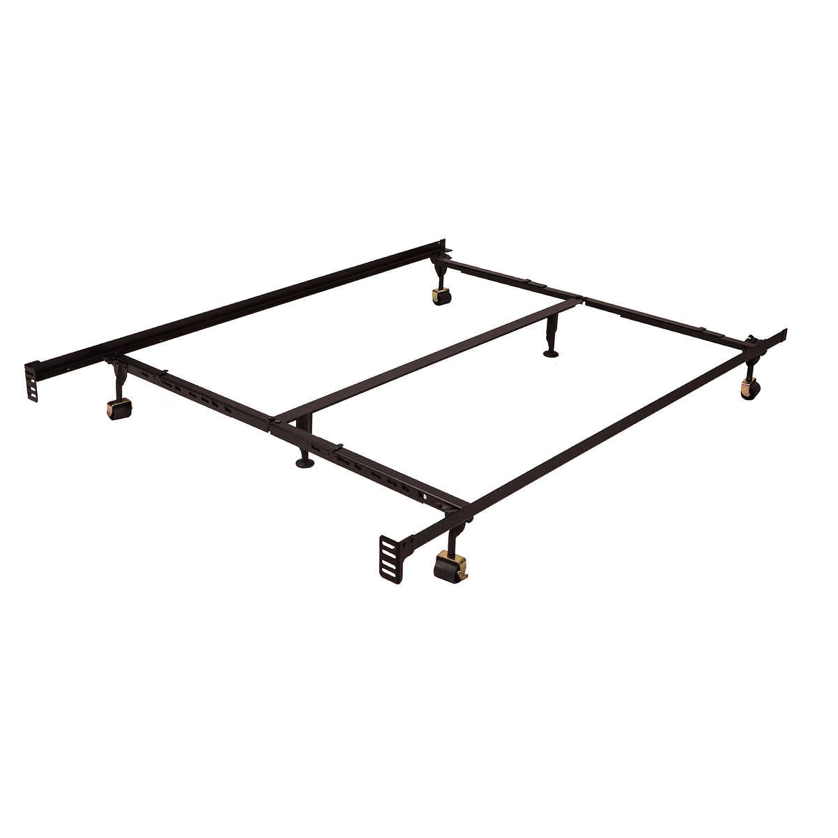 Like NEW - Premium Universal Lev-R-Lock Bed Hollywood Frame- Fits standard Twin, Full, Queen, King, California King sizes - Retail $79