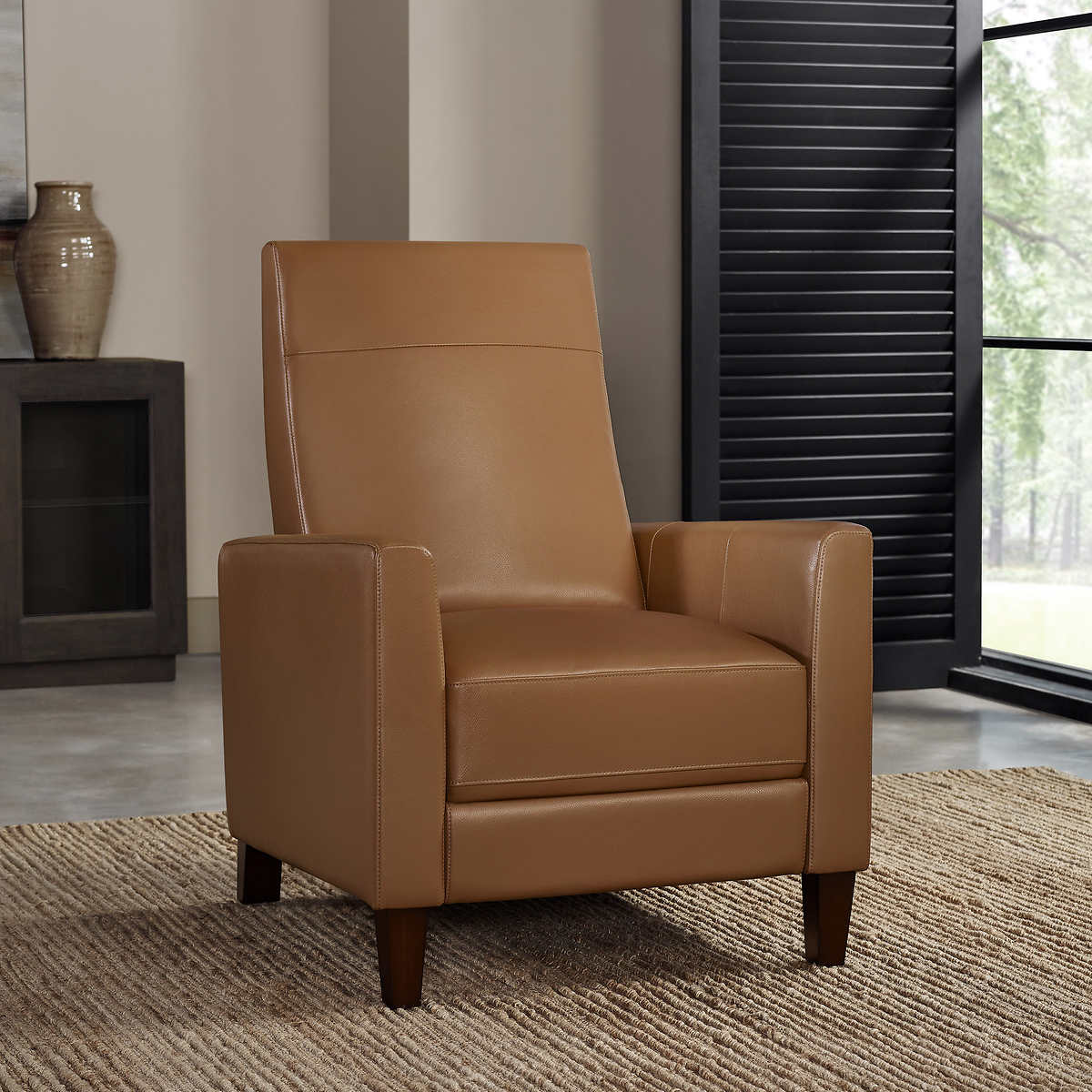 Costco - Barcalounger Ridgefield Leather Pushback Recliner - Retail $549
