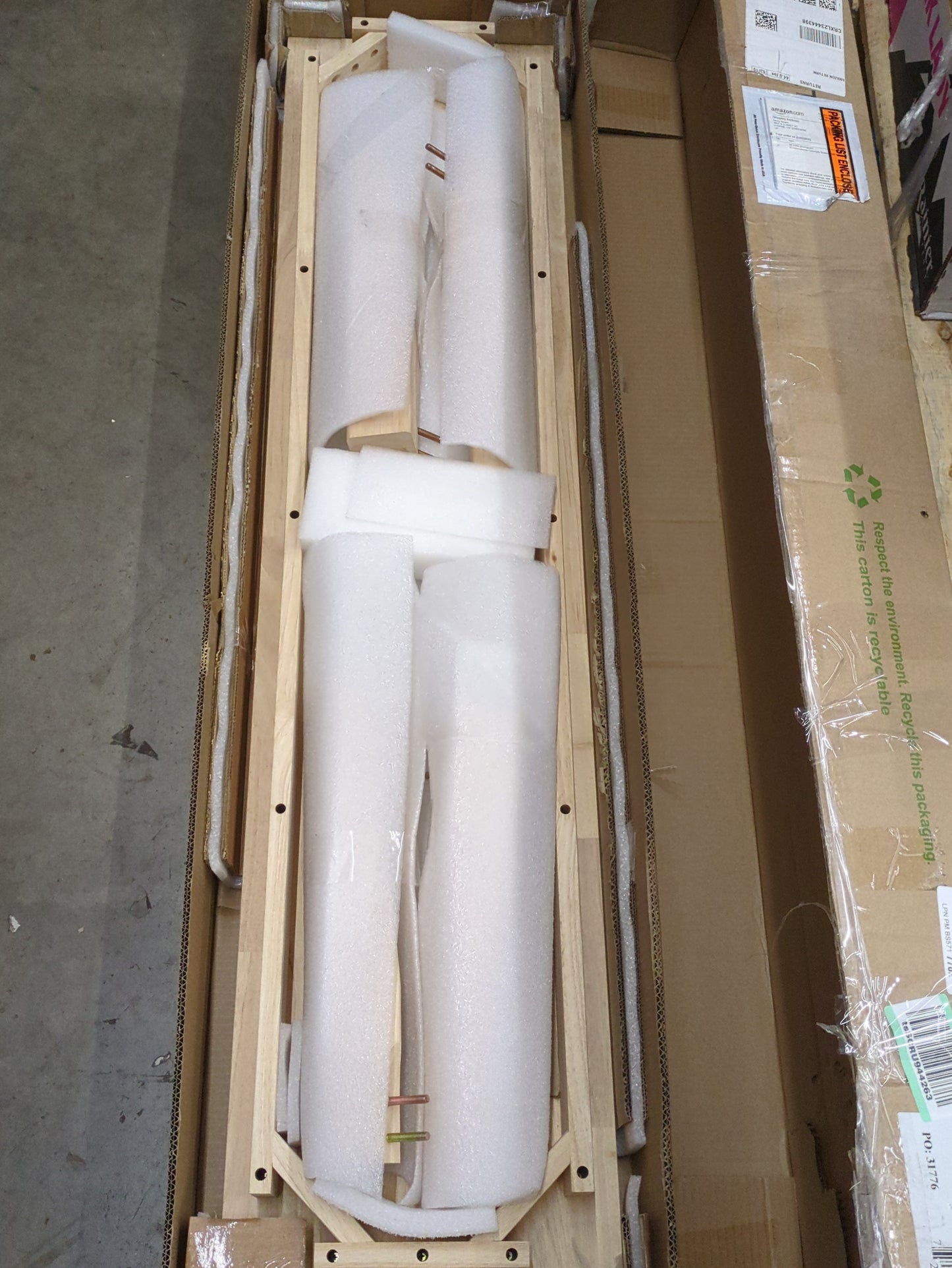 NEW -  60″ Wide Shaker Bench BE-60S