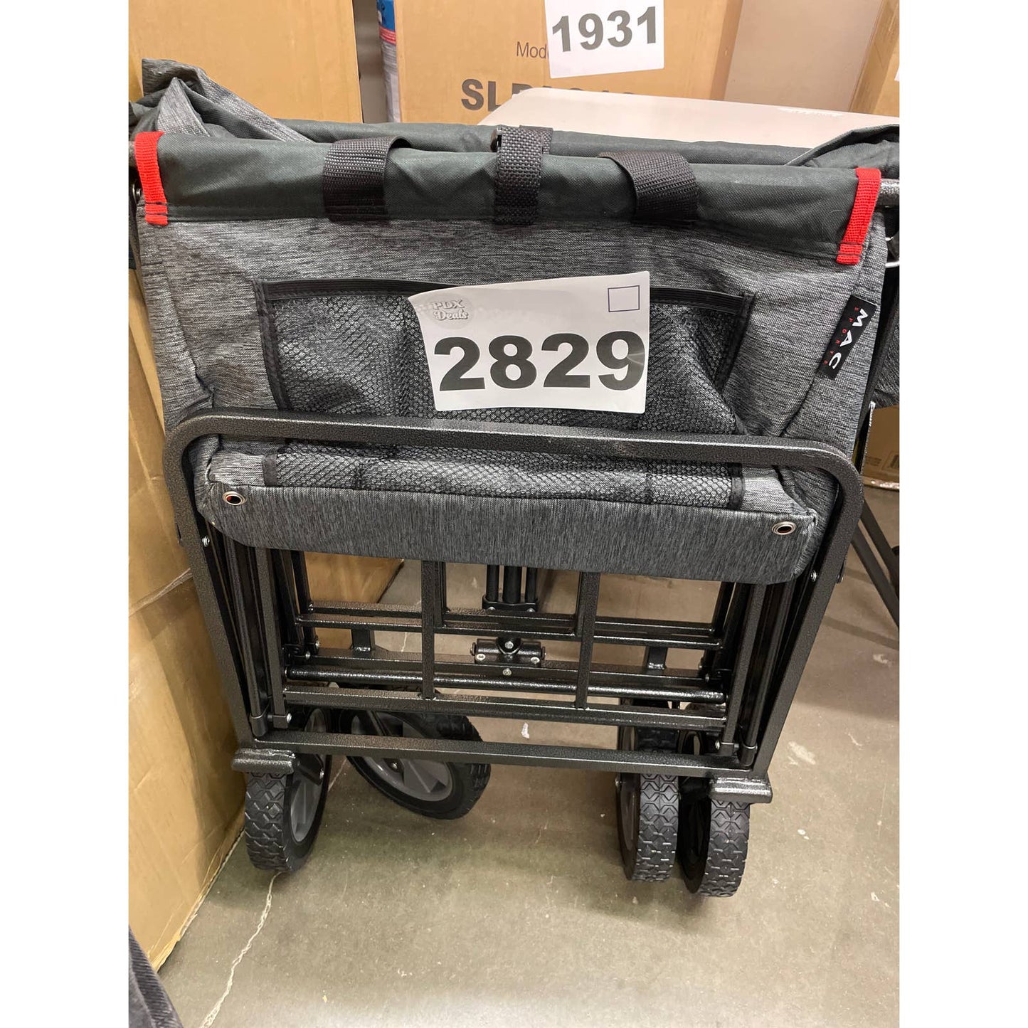 Like NEW - Costco - Mac Sports Extended Folding Wagon - Retail $89