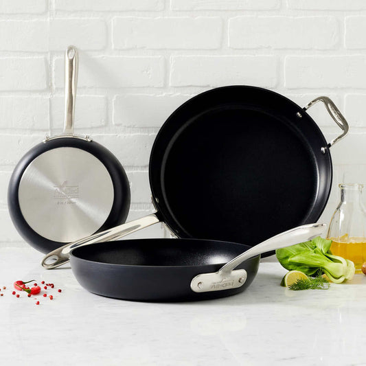 Costco - All-Clad Hard-Anodized Fry Pan 3-piece Set - Retail $84