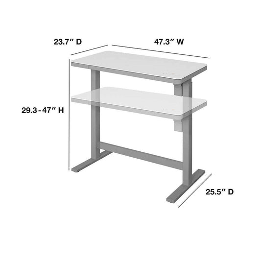 Costco - Tresanti Geller 47” Adjustable Height Desk - Retail $329