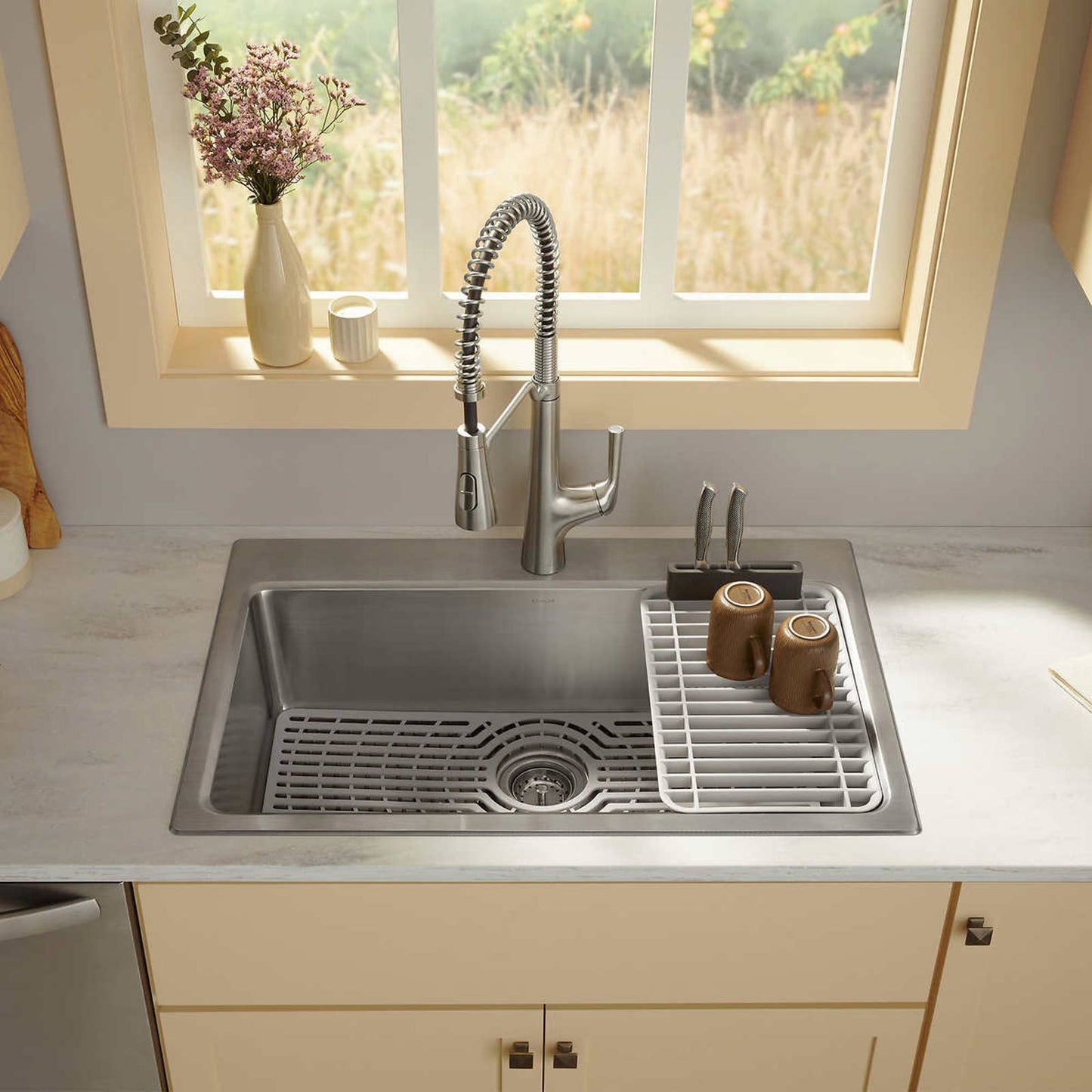 NEW - Costco - Kohler Pro-Function Kitchen Sink Kit - Retail $399