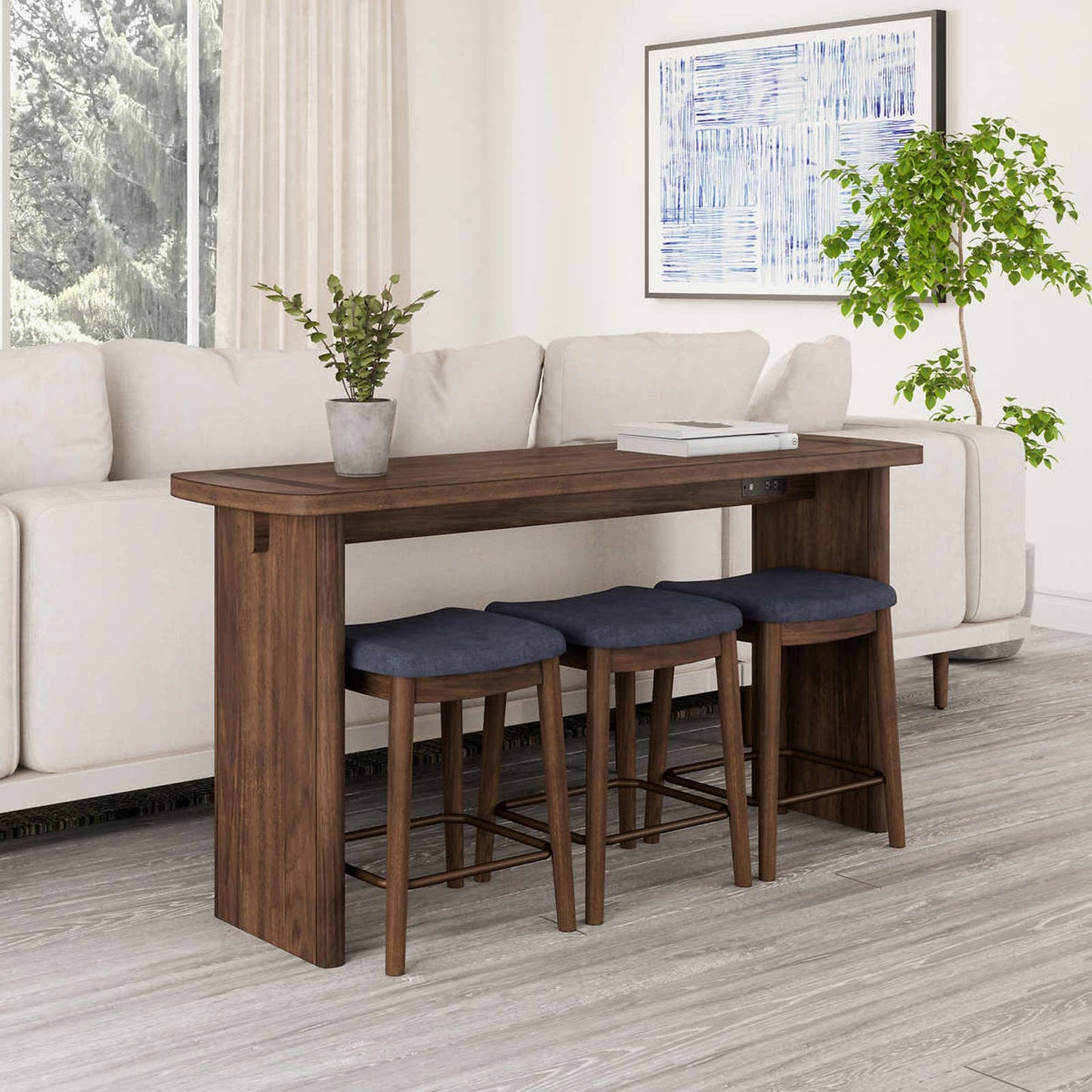 NEW - Costco - Isabel 4-piece Sofa Table Set - Retail $599