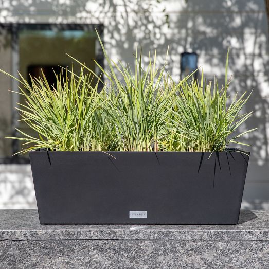 31in Trough Planter by Veradek, 2-pack - Retail $99